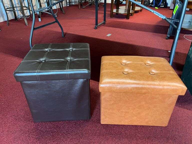 (2) Decorative Storage Bins image