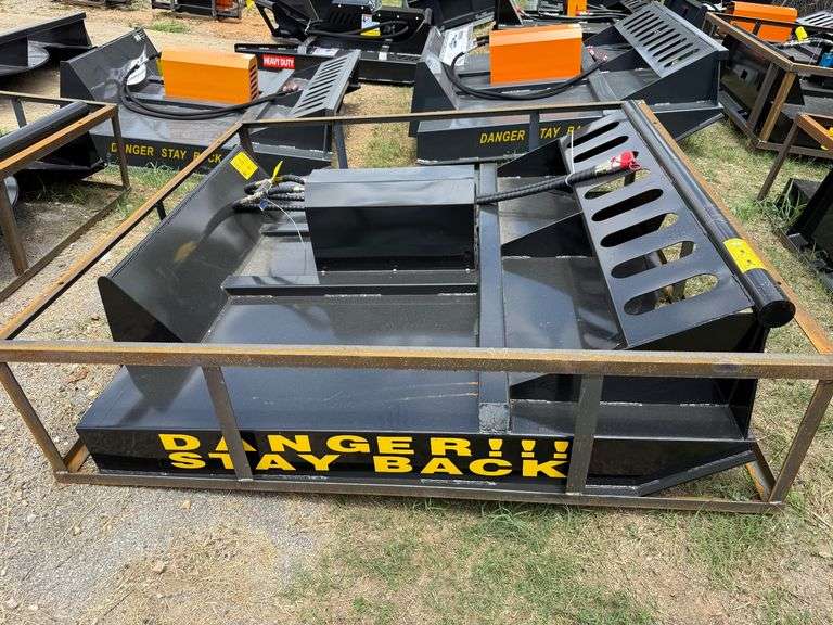 2025 AGT Industrial Mower King Unused SSRC Skidsteer Brush Cutter image
