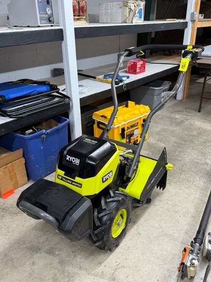 RYOBI 40V HP Brushless 18 in. Battery Powered Rear Tine Tiller image