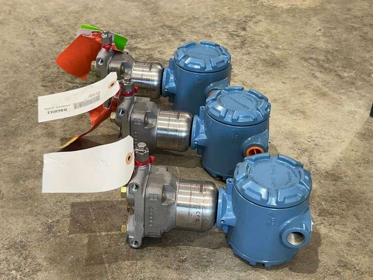 (3) Rosemount Pressure Transmitters image