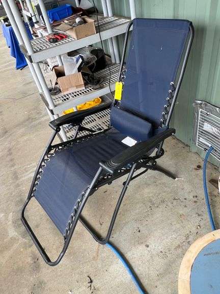 Blue Lounge Chair