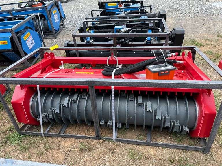 2025 Raytree Unused RMBD72 Skidsteer Drum Mulcher image