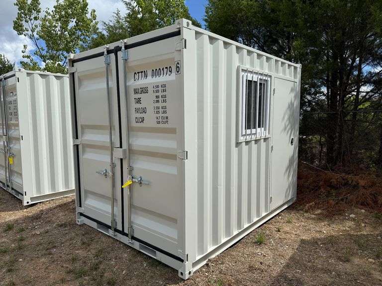 2025 10ft "One Use" Steel Storage/Office Container