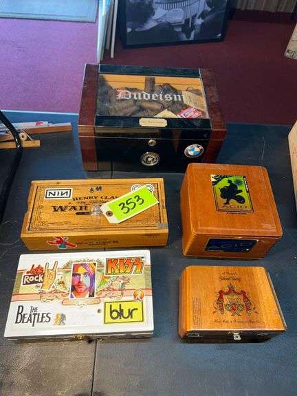 (5) Cigar boxes image