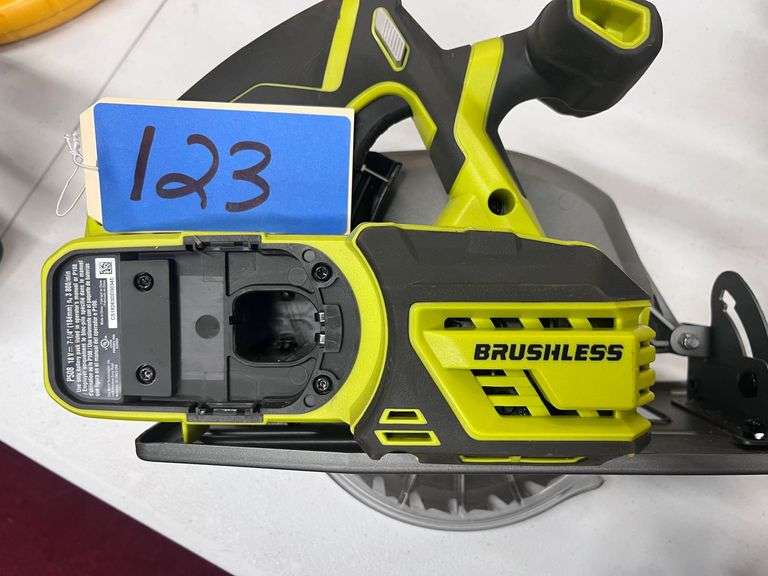 Ryobi Brushless - No battery - with charger image