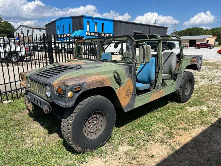 DESCRIPTION UPDATE: 1993 AM General 4x4 Cargo/Troop Carrier Humvee image