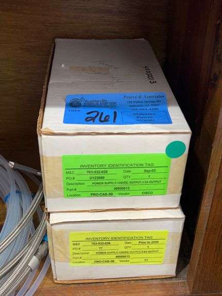 Lot - (2) 24V DC Power Supply image