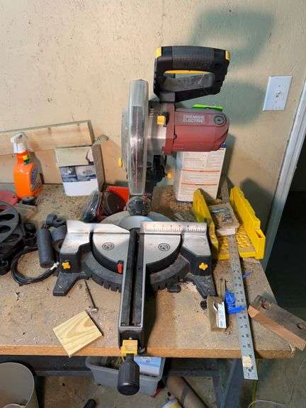 Chicago Electric 10" Sliding Compound Miter Saw