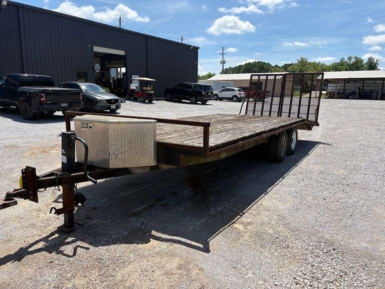 Outback Trailers Tandem Axle Equipment Trailer image