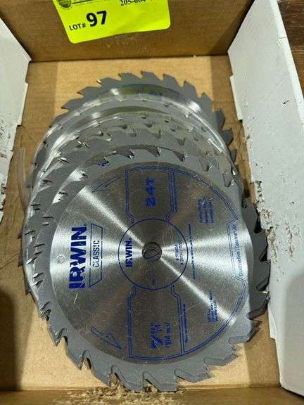 Lot - IRWIN Circular Saw, 7 1/4in x 24 image