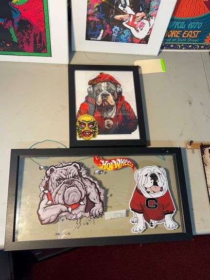 (2) Georgia Bulldog Signs image