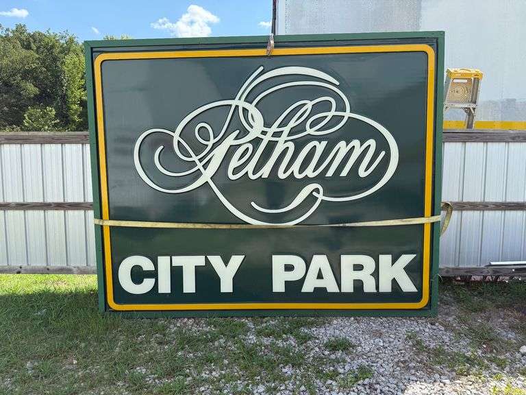 Large City/Business Road Sign image