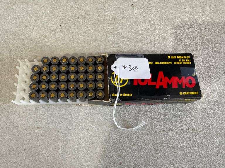 9mm Marakov Ammo - Qty: 39 image