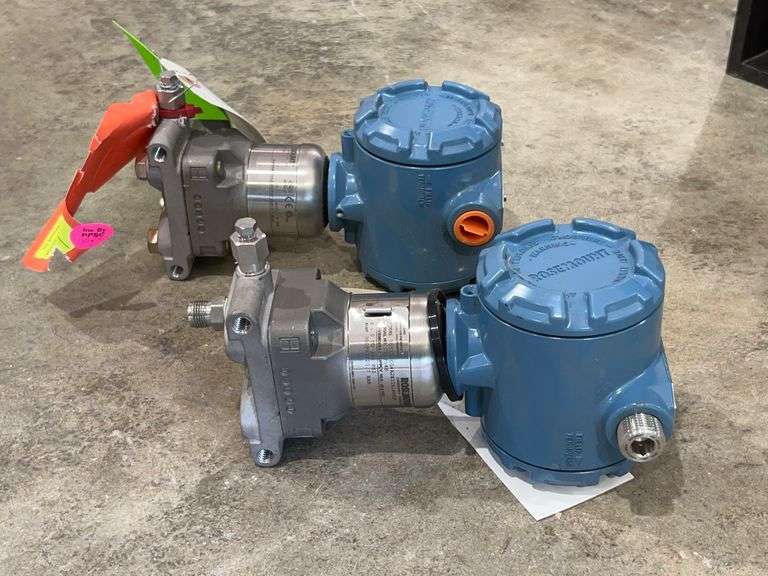 (2) Rosemount Pressure Transmitters image