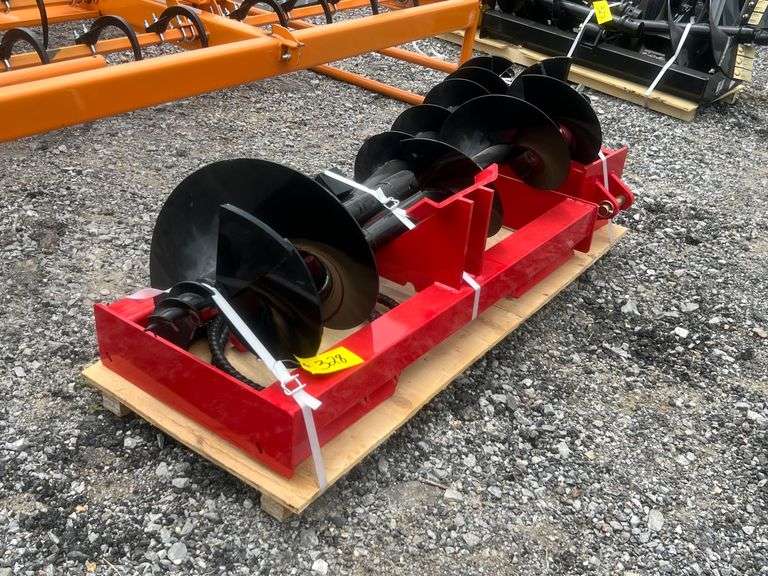 2025 GIYI Unused Auger Drive and 3 Bits