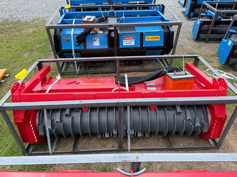 2025 Raytree Unused RMBD72 Skidsteer Drum Mulcher image