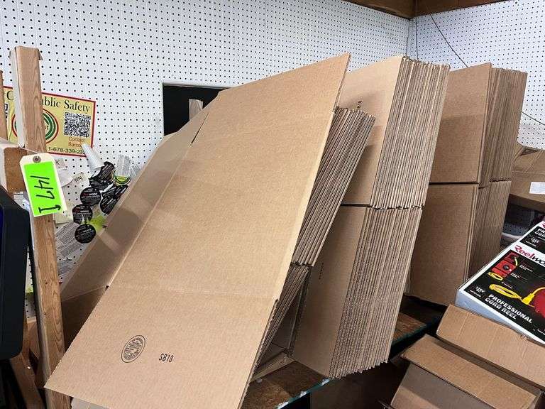 Lot of Packing boxes image