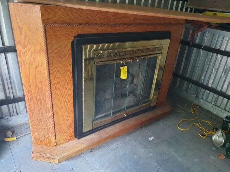 Fireplace Mantle/Insert image