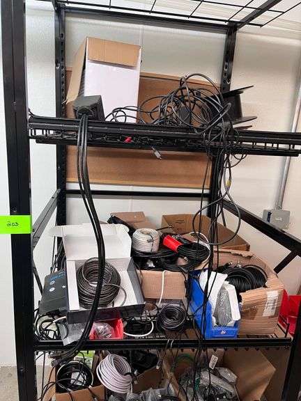 Metal Shelf with all contents