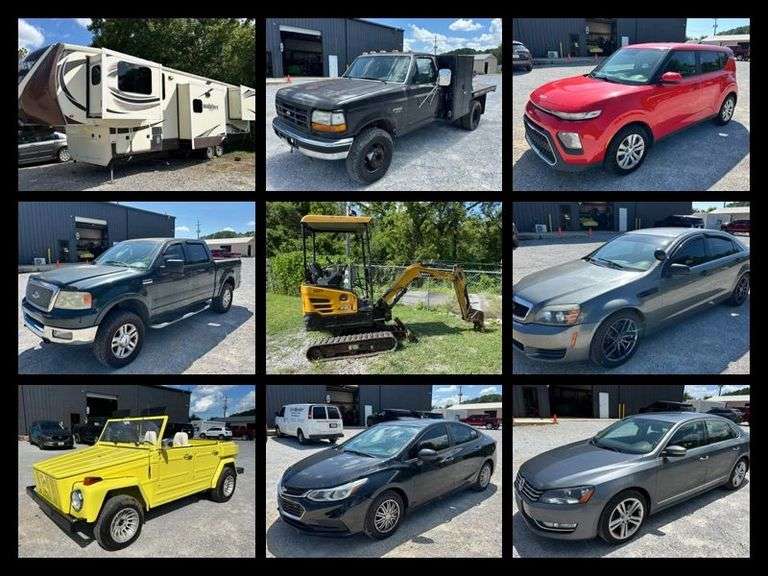 July Vehicle, Camper and Equipment Auction