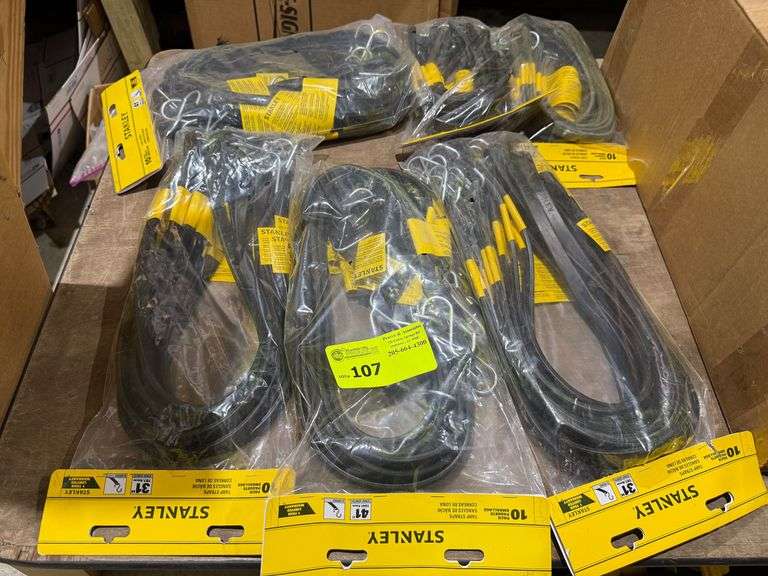 New Stanley Rubber Bungee Cord - Assorted Sizes image