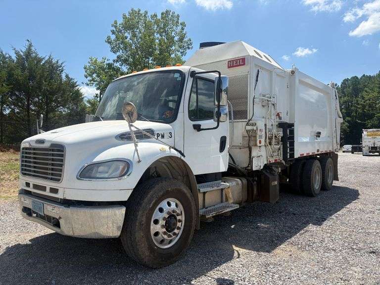 2018 Freightliner M2 Side Load Garbage Truck image
