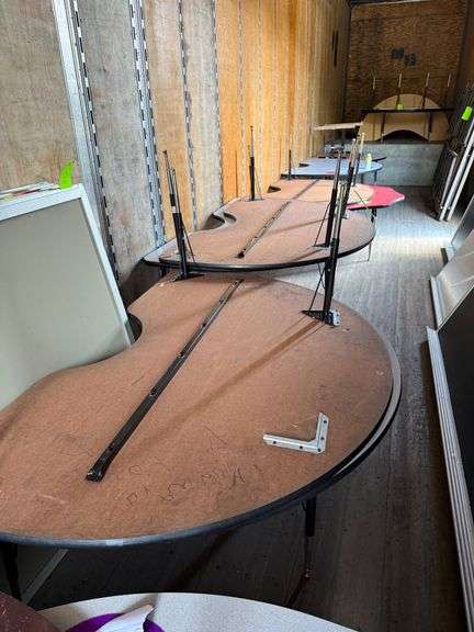 Lot - Assorted Student's Table Desks image