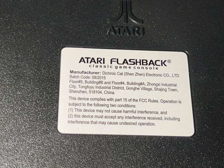 (2) Atari Flashback Gamers/controllers