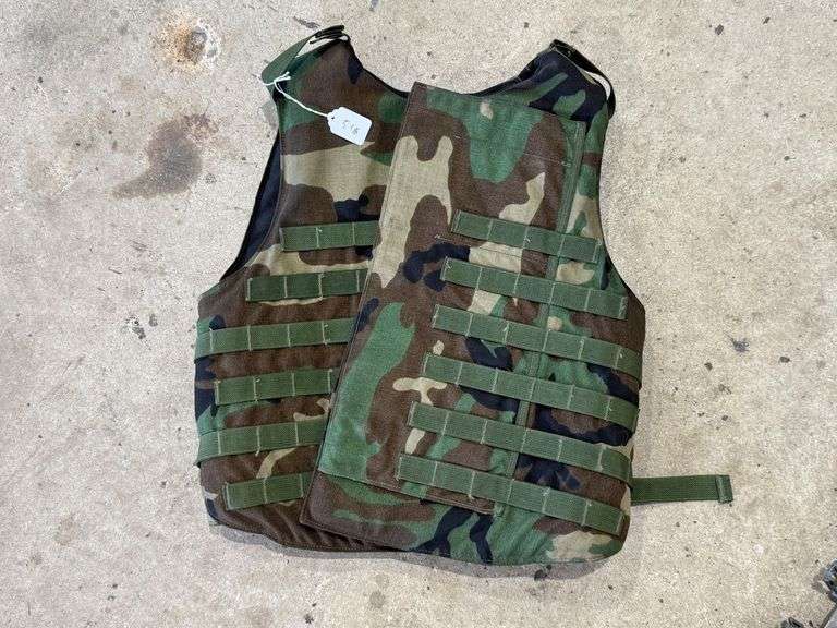 Body Armor, Interceptor Base Vest with Ballistic Panels, Size: L image