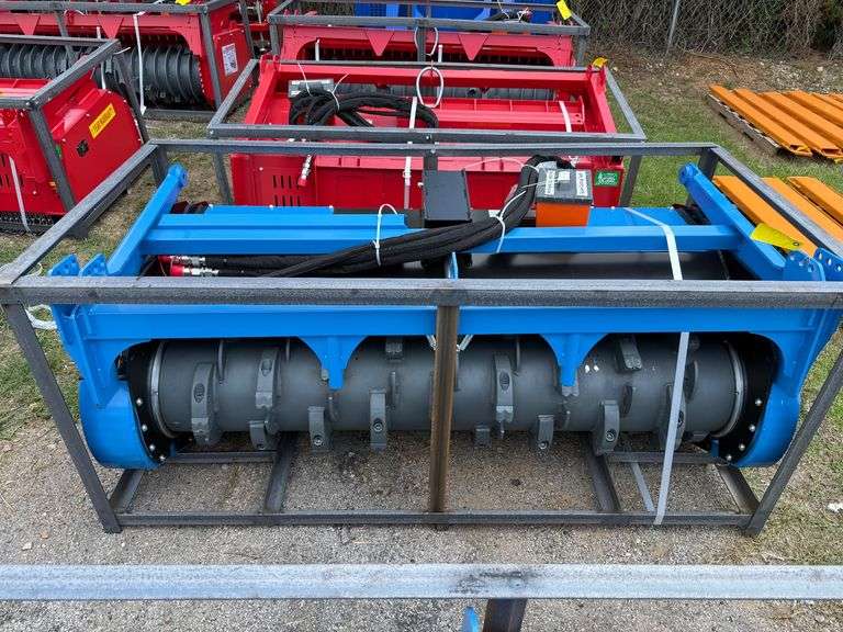 2025 Raytree Unused RMDM72A Skidsteer Drum Mulcher image