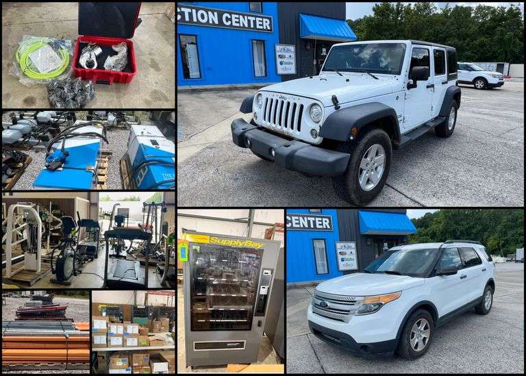 Power and Utility Company Surplus Auction - Weight Equipment, Office Equipment and Vehicle Electric Chargers image