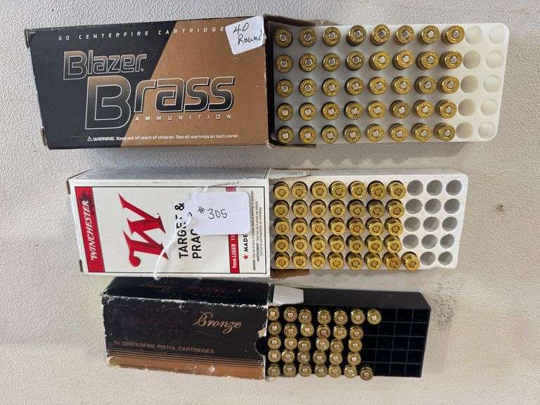 Assorted 9mm Ammo - Qty: 108 image