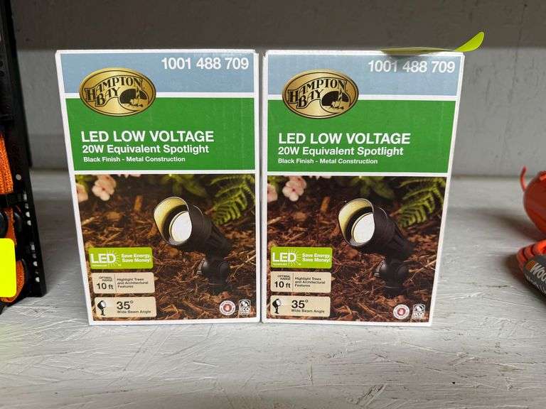 (2) Low LED Voltage 20W Spotlight image