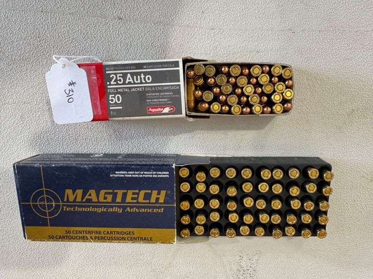 25 Auto Ammo - Qty: Approx 100 image