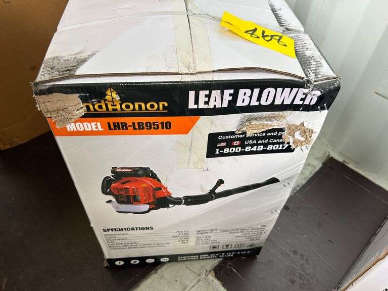 2025 Landhonor Unused LHR-LB9510 Backpack Leaf Blower