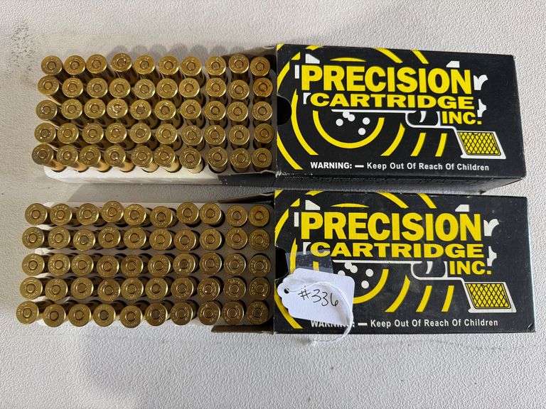 Precision Cartridge Inc 44/40 Winchester Ammo - (2) Boxes of 50 image