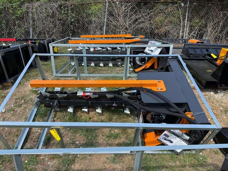 2025 Wolverine Unused TCR-12-48H Skidsteer 48in Trencher image