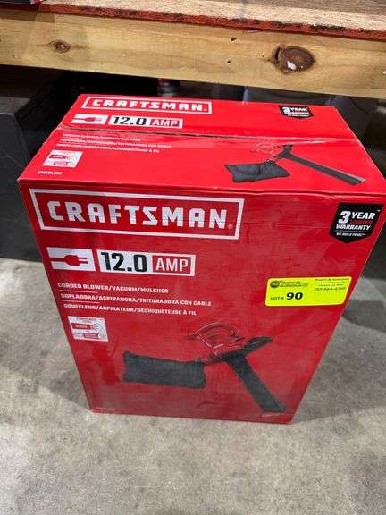 New Craftsman Corded Blower/Vacuum/Mulcher image