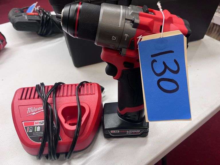 Milwaukee M12 Drill - with Charger image