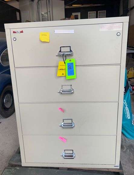 FireKing 4-Drawer Fireproof Filing Cabinet image