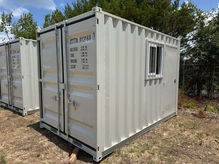 2025 GIYI 12ft "One Use" Steel Storage/Office Container image