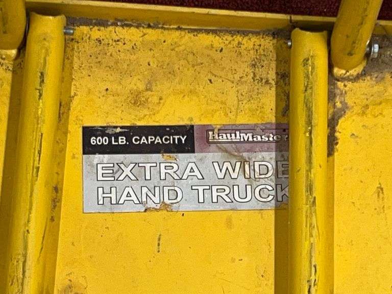 Haul Master 600# Extra wide handtruck