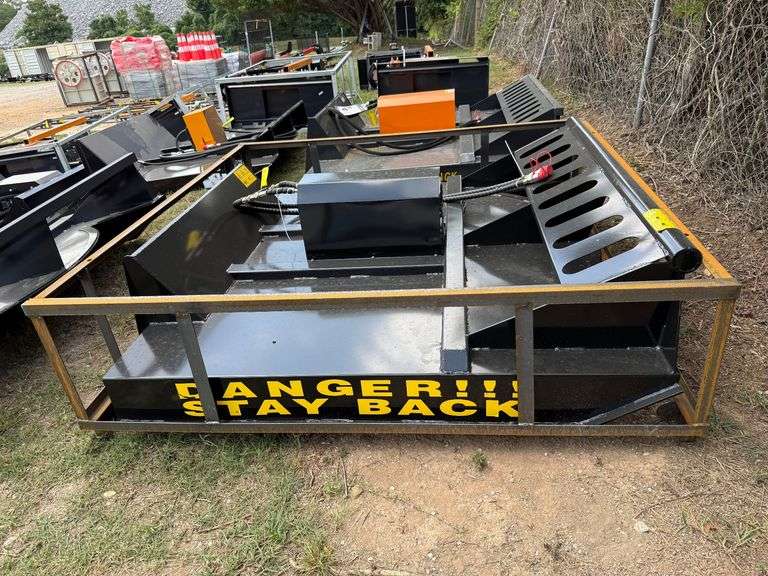 2025 AGT Industrial Mower King Unused SSRC Skidsteer Brush Cutter image