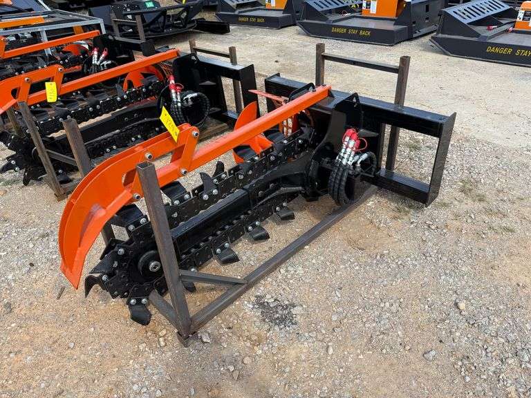 2025 GIYI Unused GY-D39F Skidsteer Trencher