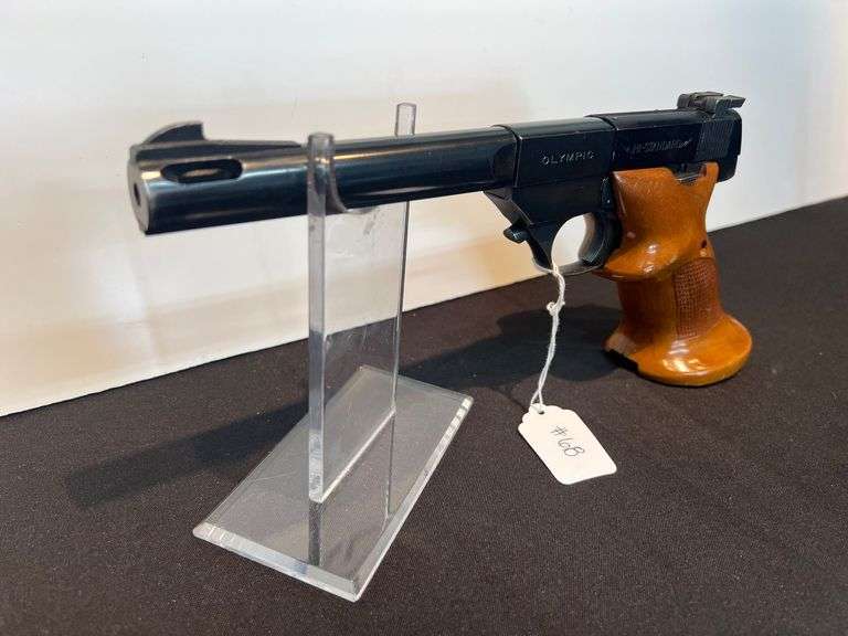 High Standard Left-Handed Olympic Pistol, 22 Short