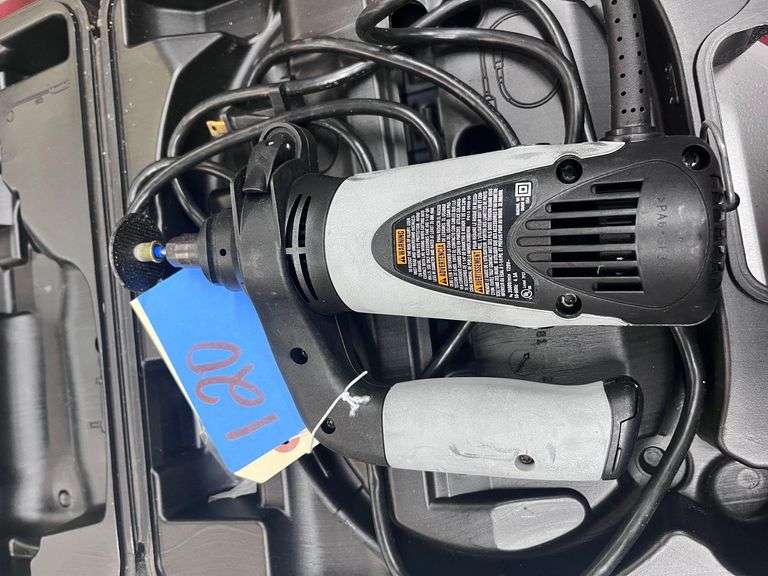 High speed rotary saw with case