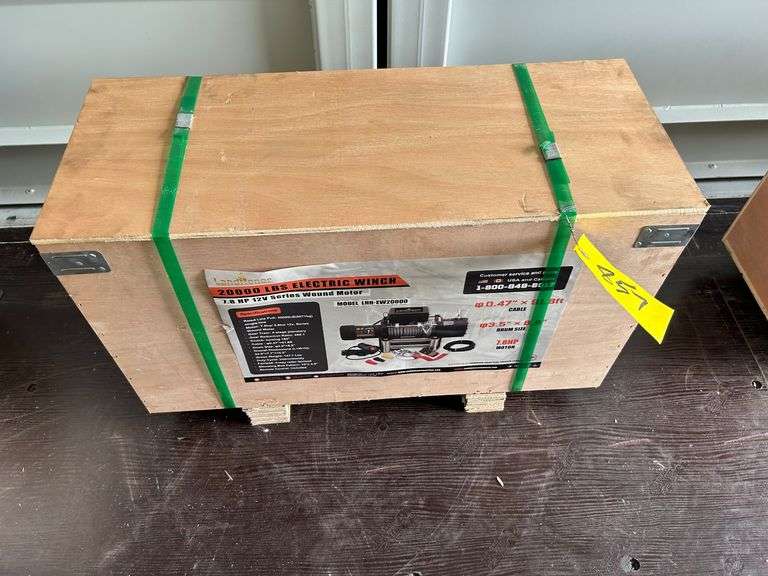 2025 Landhonor Unused LHR-EW20000 7.8hp 20,000lb Electric Winch