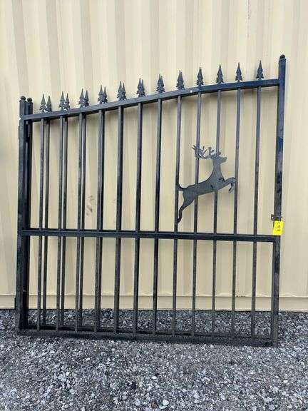 2025 Miva Unused Decorated Entrance Gates, Pair image
