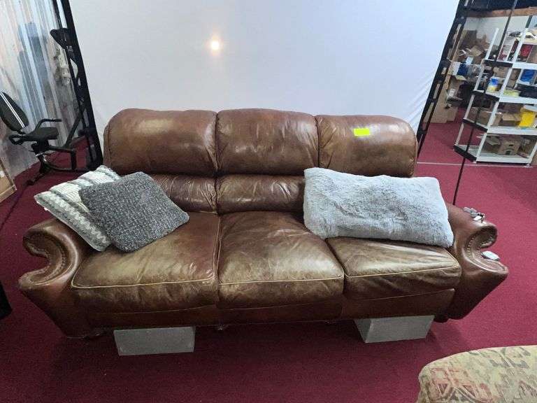 Large Leather Couch image