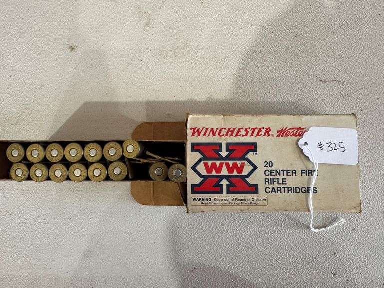 38-55 Winchester Ammo, Qty: 15 image